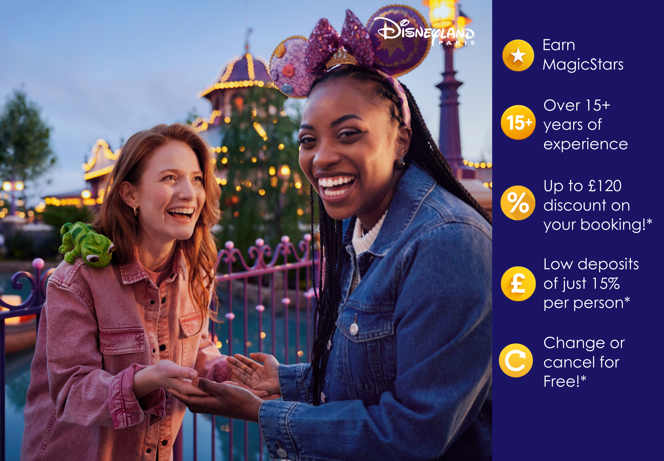 MagicBreaks Experience the Magic of Disneyland® Paris carousel banner
